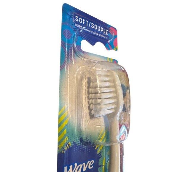 Colgate‎ Wave Toothbrush Assorted Pack Ultra Soft & Soft Bristles Gum Comfort - Picture 5 of 9